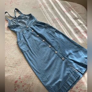 Madewell Strap Dress Button-back